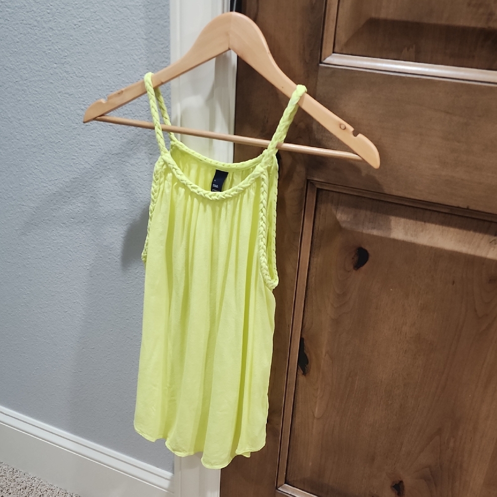 GAP Neon Yellow Women's Camisole